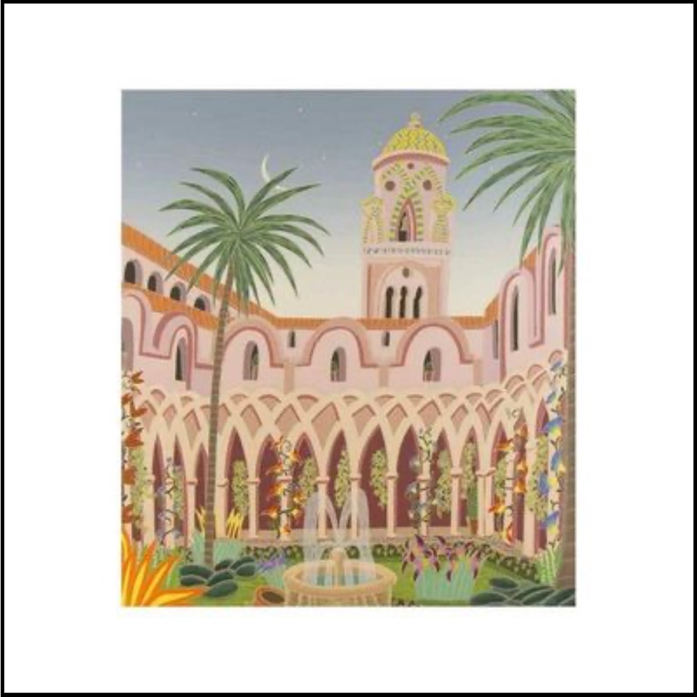 "Amalfi Cloister" by Thomas McKnight